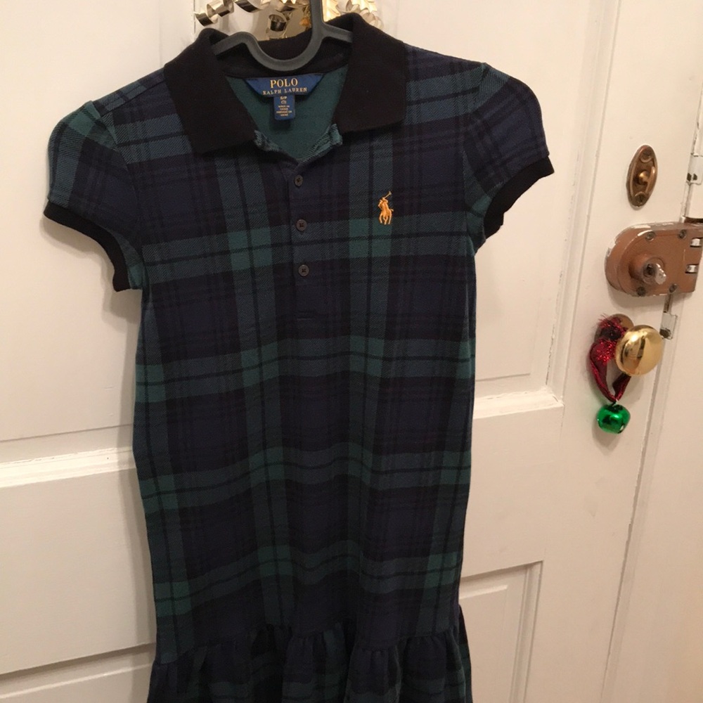 Girls Ralph Lauren Short Sleeved Dress